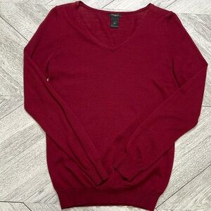 Ann Taylor Burgundy Sweater